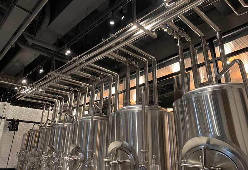 2018年5月 鵝島百威（莆田）500L精釀啤酒交鑰匙工程完成安裝 (6)